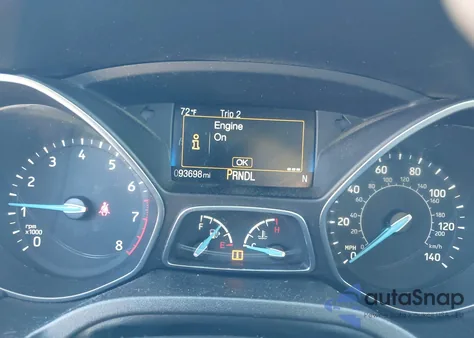 2017 Ford Focus Se z USA, uszkodzony, nr VIN 1FADP3K20HL248035